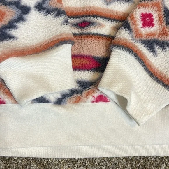 Abercrombie kids Sherpa Aztec half zip - Picture 7 of 7